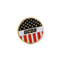 Gravado Pin Custom Volunteer Metal impressão Badge (GZHY-CY-045)